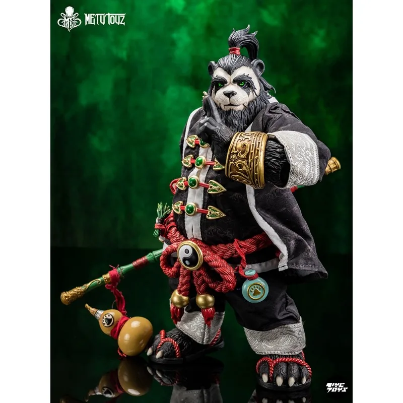 MetyToys Original Panda Man Cloud Traveler Wu Qinglie livré avec une offre spéciale : poupée mobile lumineuse, modèle de jouet fait à la main, cadeau