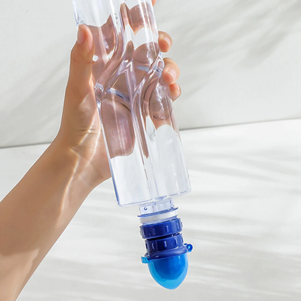 

2pcs Reusable Water Straw Cap Kids Spillproof Anti Overflow Bottle Cover Universal Fit Blue Easy Clean Safe