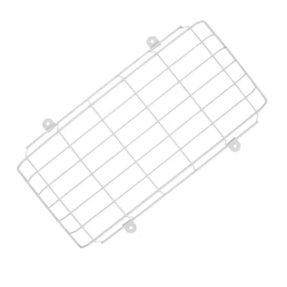 

ABNJ Emergency Exit Light Protective Guard 420x220x40mm Metal Wall Emergency Light Wire Guard Mount Wire Cover