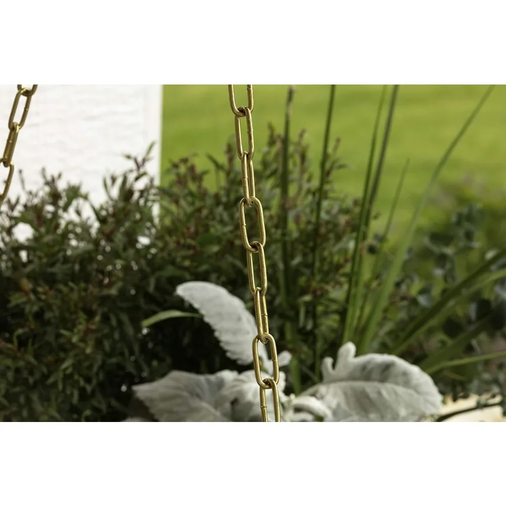 Cadre en acier enduit de poudre avec siège en bois, accessoire de rêve avec équipement, peut contenir jusqu'à 500 filtres, jardin de campagne extérieur. balançoire