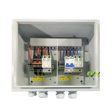 

BENY DC+AC COMBINER BOX IP65 with the DC and AC protection for solar PV system