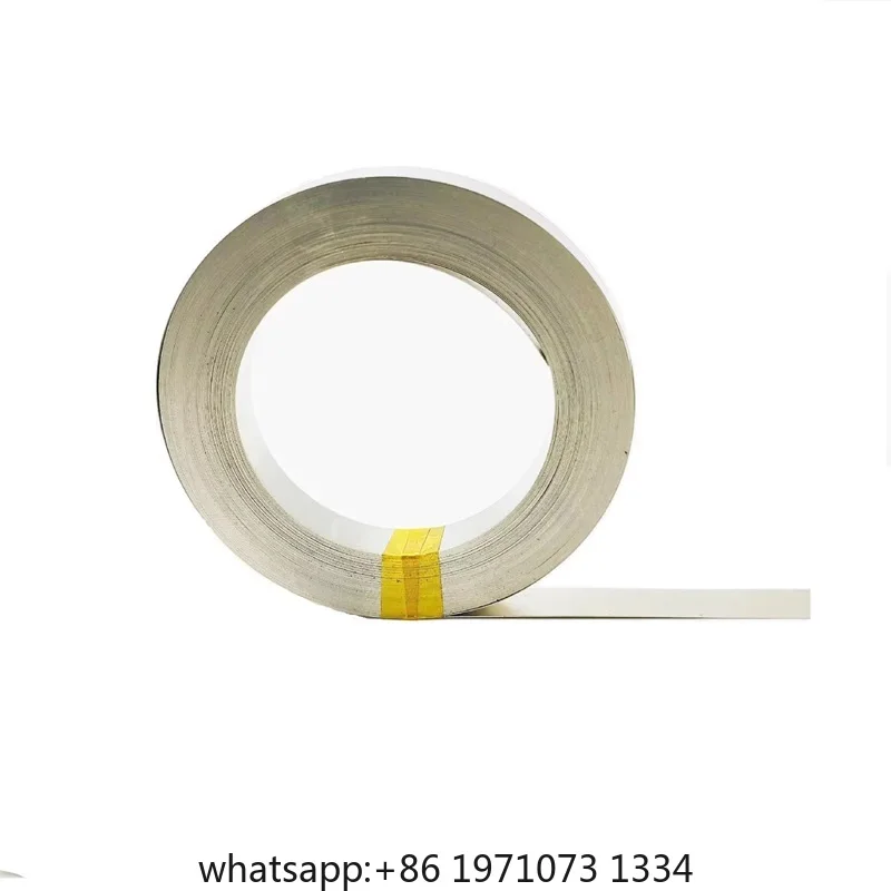 Large Size 10m Nickel Plated Steel Belt 18650 Lithium Battery Connecting Piece Power Battery Spot Welding Machine Nickel Piece