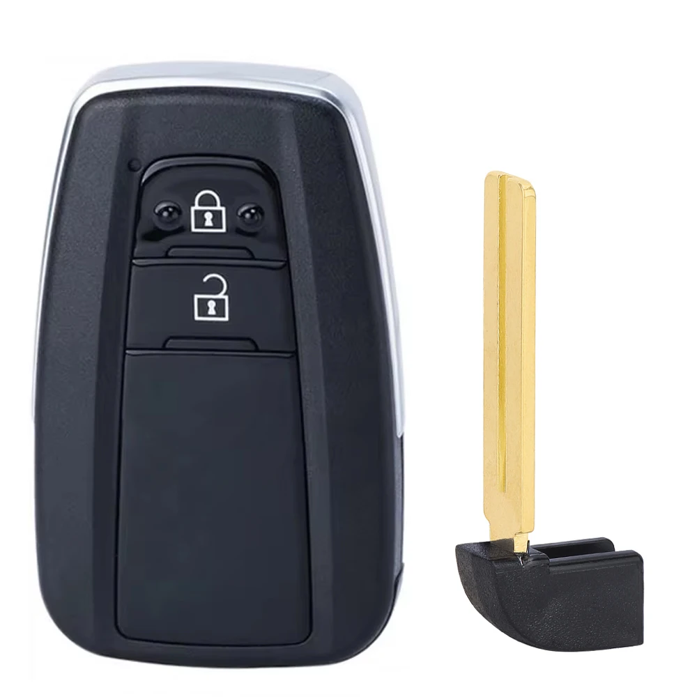 KEYECU Board#0010 Smart Keyless Remote Key Fob for Toyota Corolla 2019 2020 2021 2022 B2U2K2R 433MHz 8990H-02040 8990H-02050