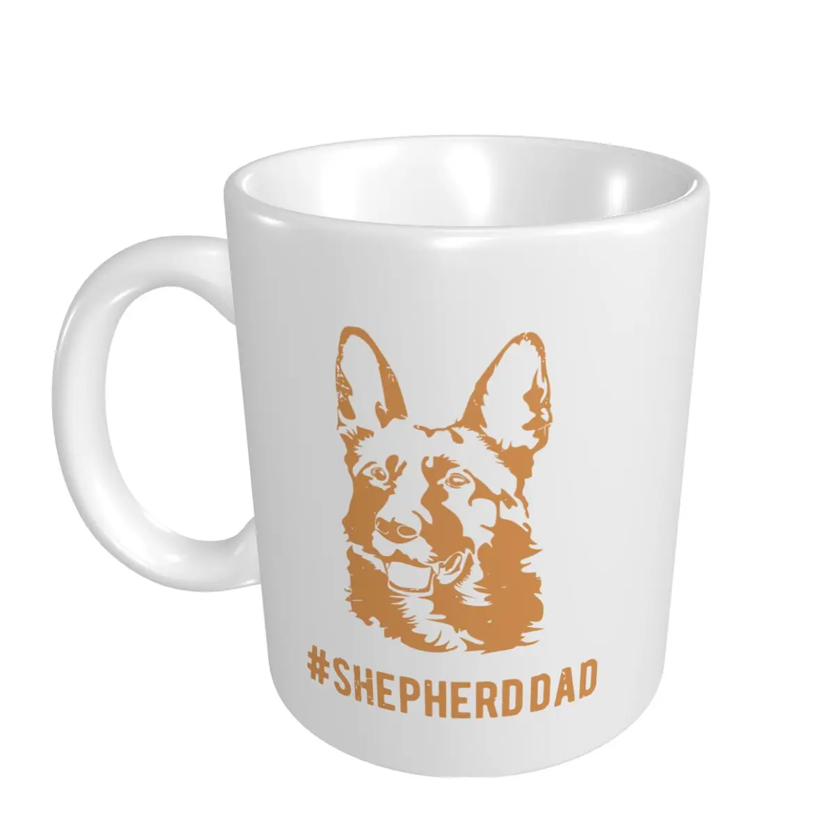 Mark Cup Mug German Shepherd Dogs Dogfather DAD Coffee Mugs Tea Milk Water Cup Travel Mugs For Office Home