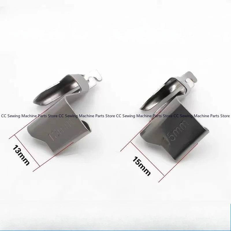 Anti-crimping device, spare parts for industrial sewing machines