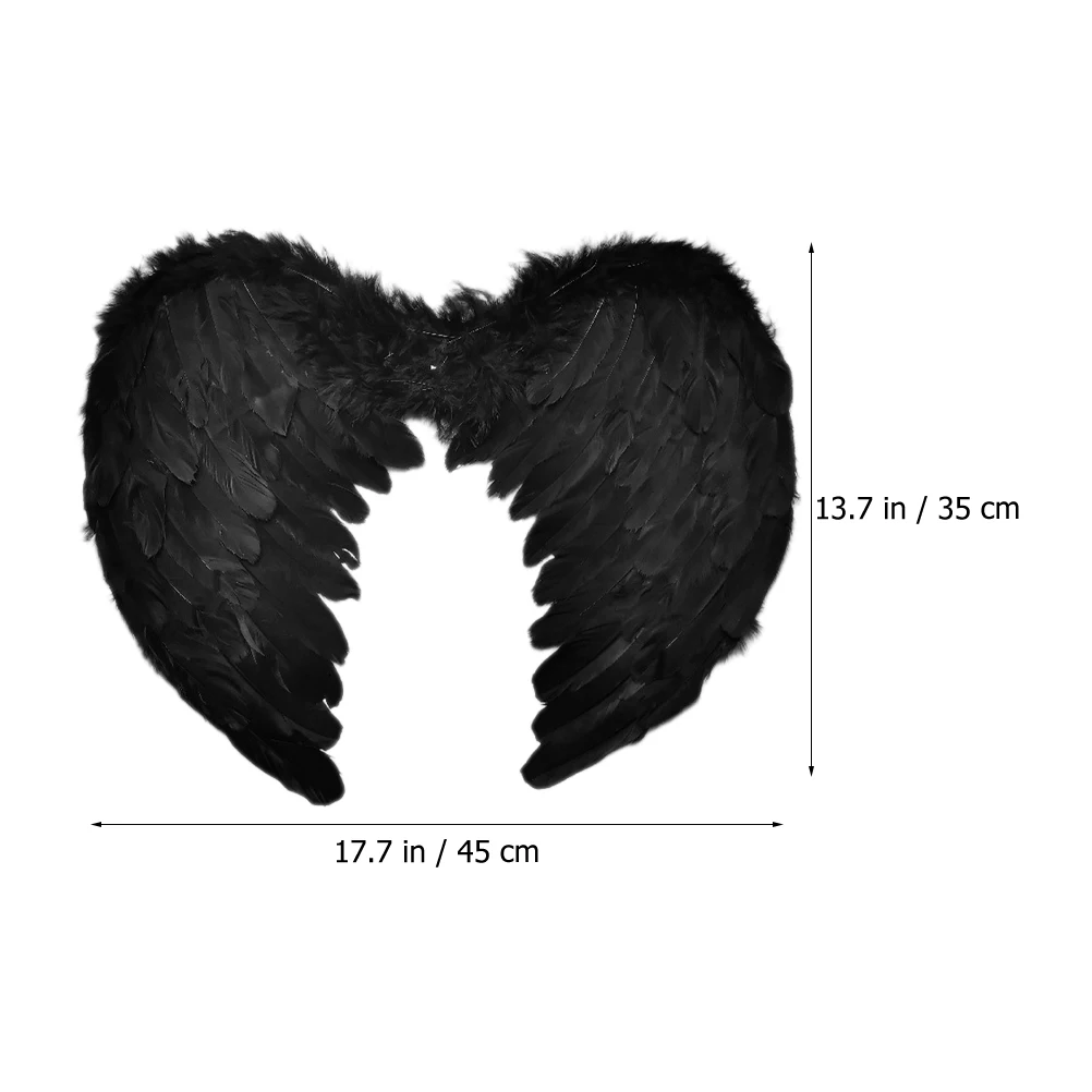 

1pc Adorable Lightweight Plume Wing Kids Angel Costume Party Performance Cosplay Prop Decorative Wing Halloween Christmas Stage