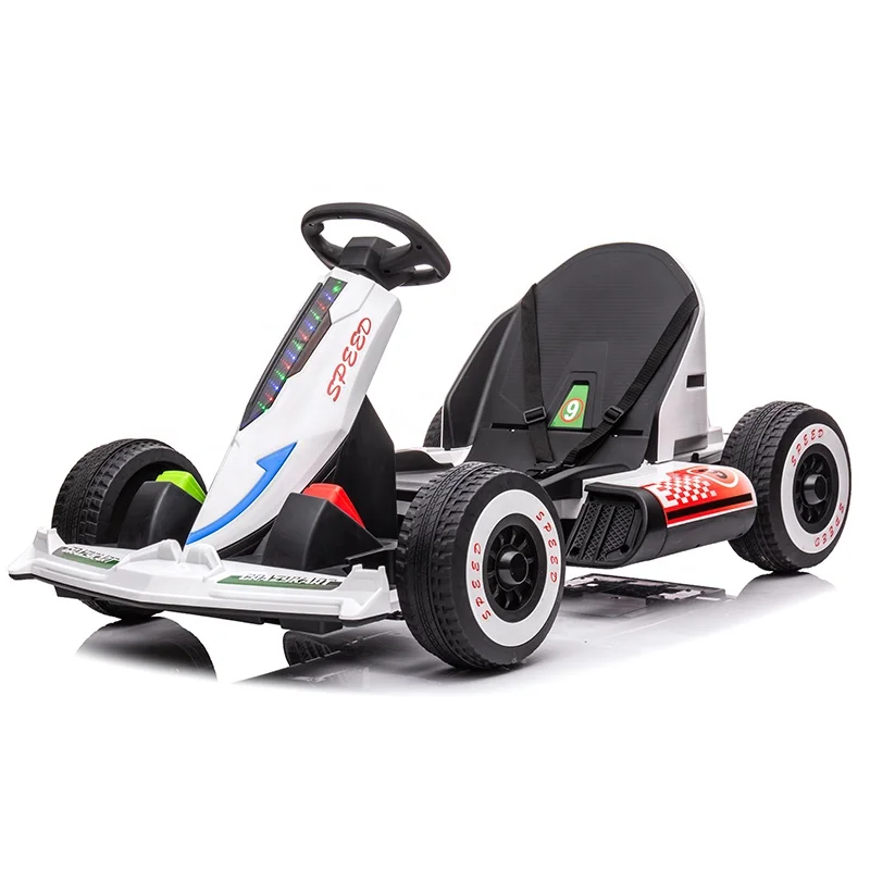 

Battery Powered Toys Go Karts for Kids 5-10 Years Old Electric Ride-on Car
