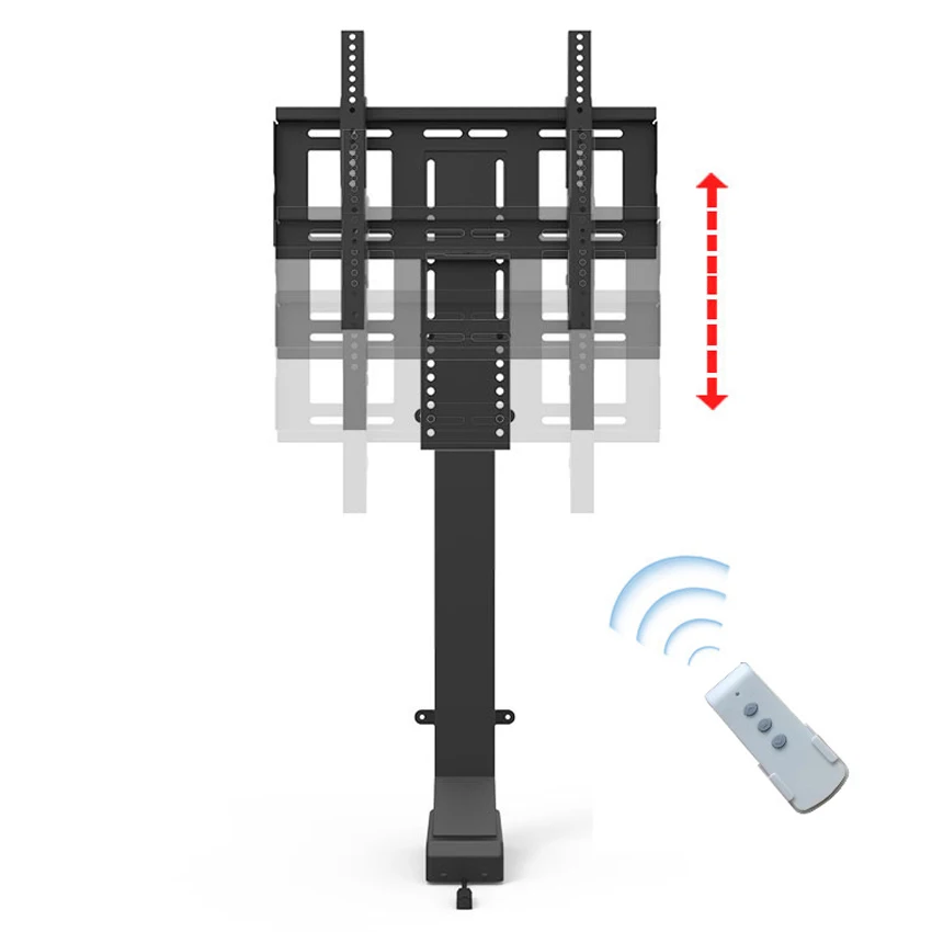 32-75 Inches TV Electric Lift Bracket TV Automation System With Mounting Brackets Monitor Lifting Table 575-1225mm/710-1610mm