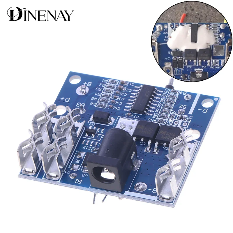 PCM Balancer Power Bank Charger Module 2mos Pasta 5-15 String 21V 18650 Lithium Battery Protection Board Circuit