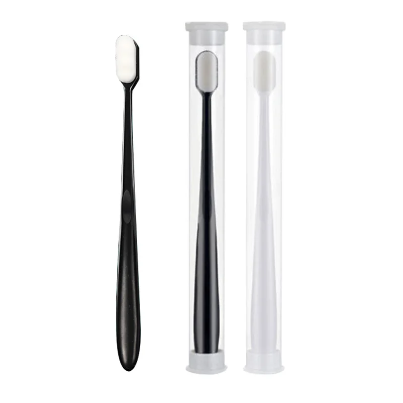 Nano Ten Thousand Fine Hair Adult Toothbrush Portable Separately Packed Teeth Cleaning Brush Travel Oral Cleaning Tool