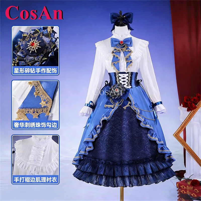 

CosAn Game 86- Eighty Six - Vladilena Milize Cosplay Costumes Fashion Sweet Lovely Dress Halloween Party Role Play Clothing New