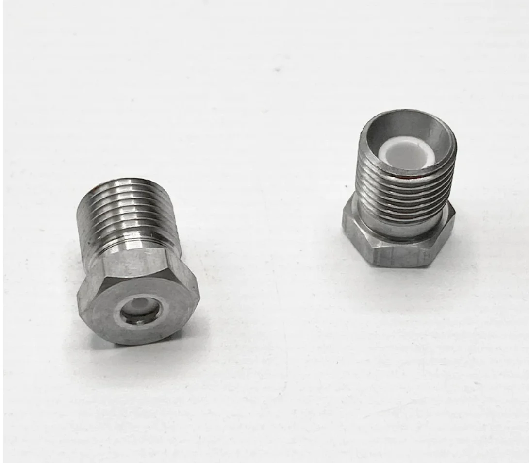 2pcs/5pcs/10pcs M10 Ceramics High Pressure Nozzle Dredging Sewer Pipe Water Mouse Pagoda Cleaning Nozzle Repair Kit Accessory