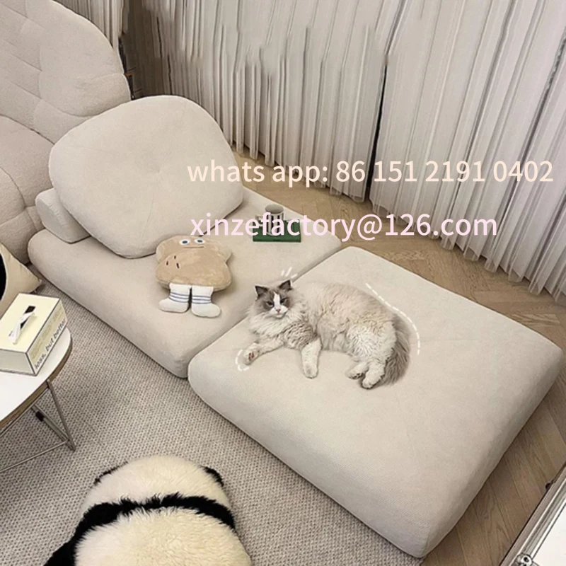 

Customizable Room Sofas Plagable Sofa Bed Comfortable 2- Modes Single Lazy Sofa for Bedroom Puffs Chaise Lounge Ho