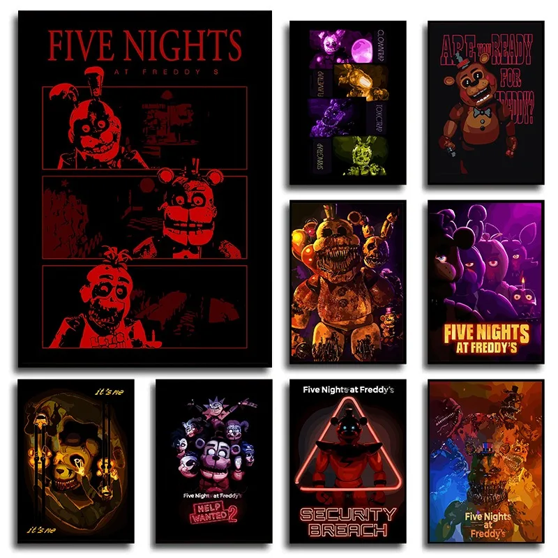 Fnaf Horror Poster … - image