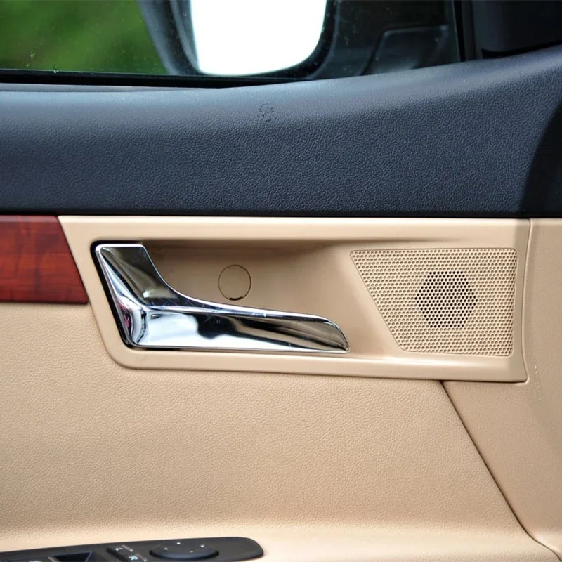 Auto Inner Door Handle Interior Door Handles Cover for Roewe 350 MG 350 Black Beige