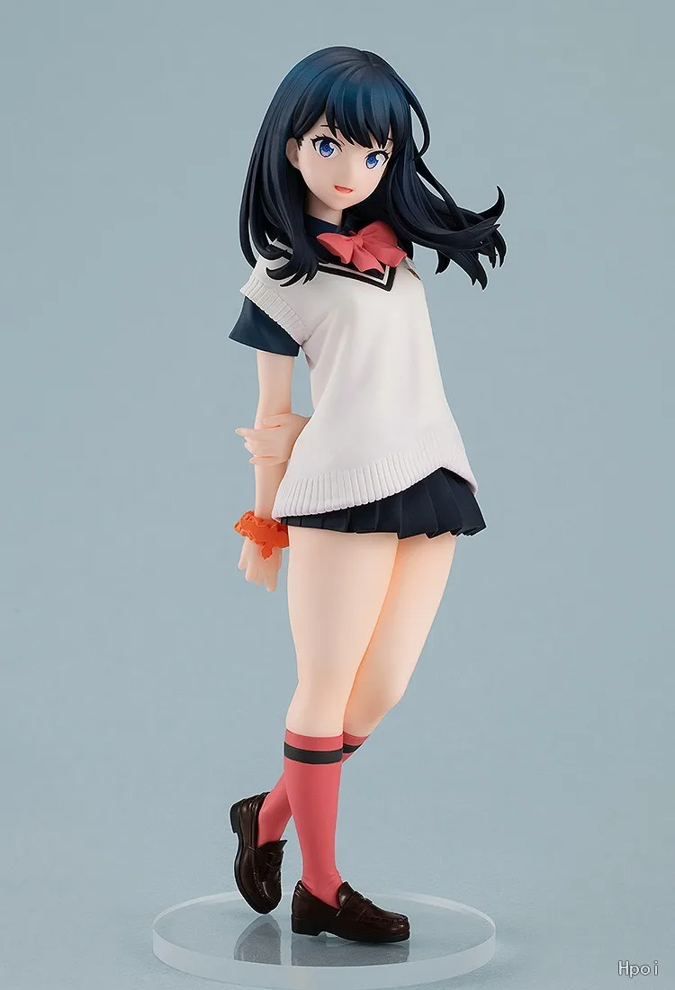 【Original】GSC POP UP PARADE GRIDMAN UNIVERSE Rikka Takarada L Size PVC Figures Ornament Collection Model Anime Gift