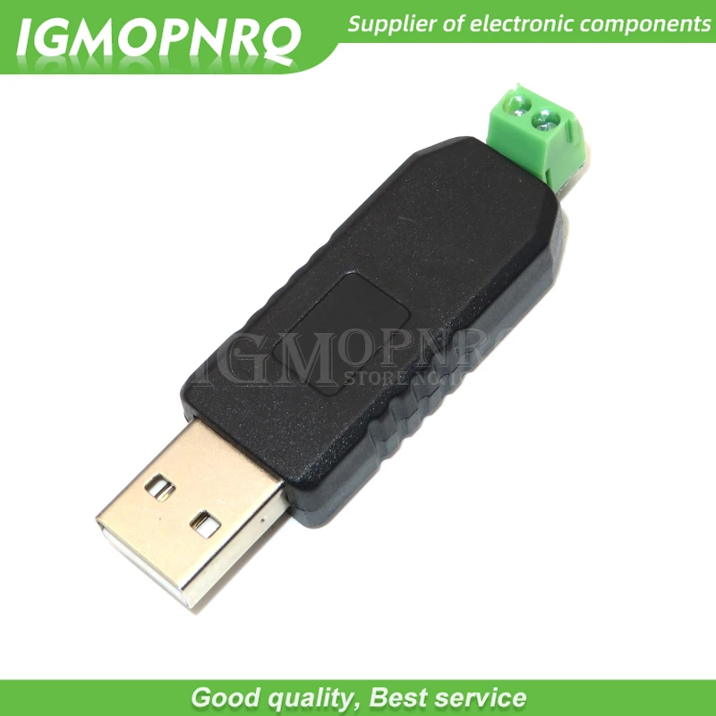 1PCS USB to RS485 485 Converter Adapter Support Win7 XP Vista Linux Mac OS WinCE5.0