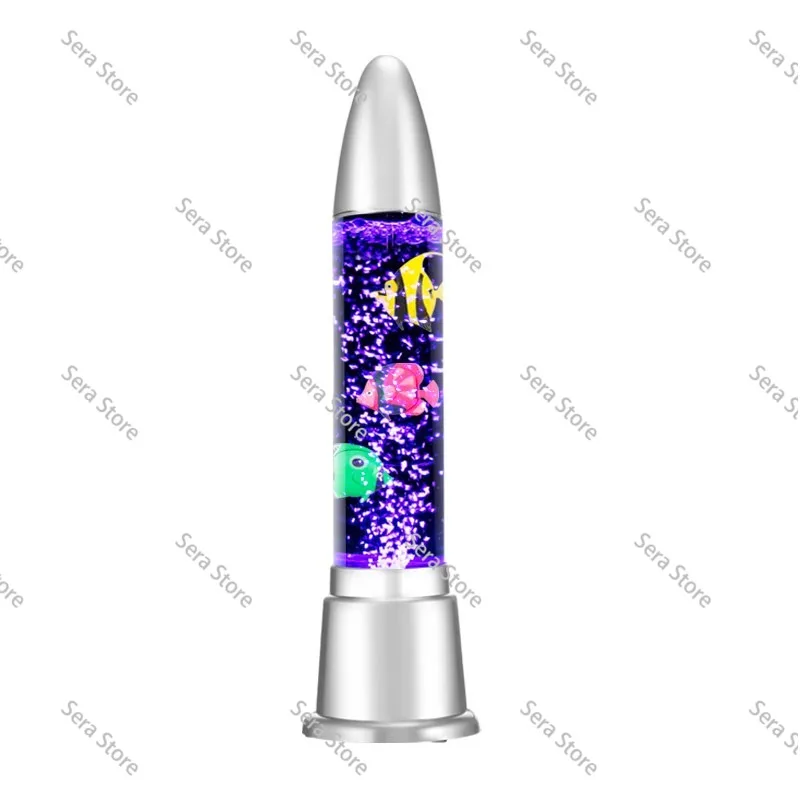 Aquarium Led, USB Powered Atmosphere Living Room Ornaments Bedroom Jellyfish Colorful Color Changing Equipment