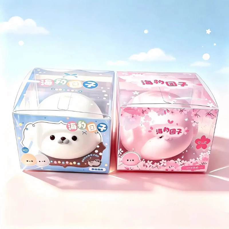 Big Seal Dumpling Squishy Slow Rebound Super Wet Soft Touch Decompression Squeeze Toy Simulation Stress Relief Fidget Toy Gift