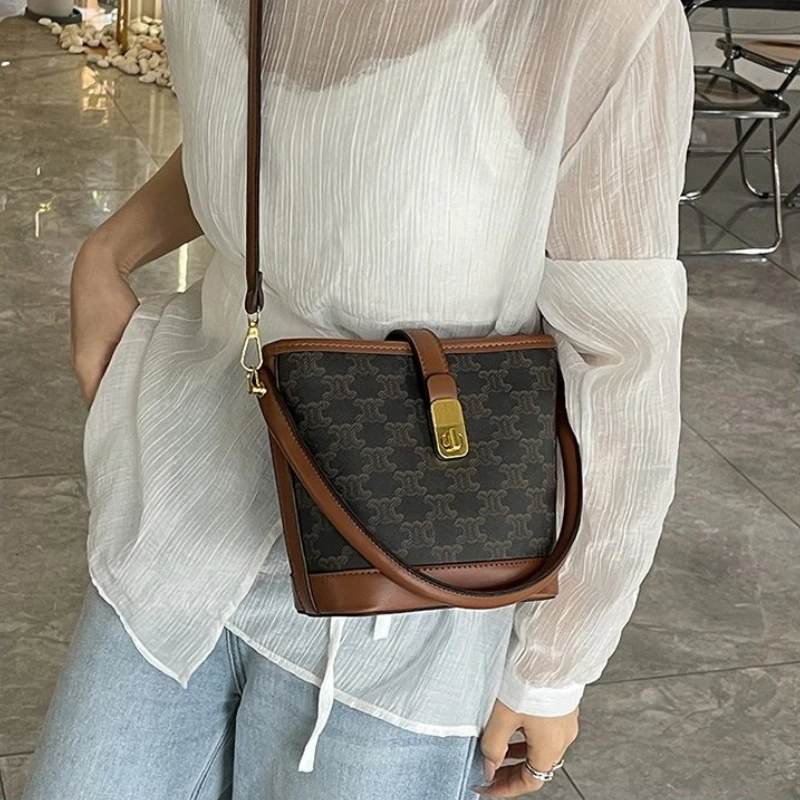 

Maillard Style Attractive Functional One Shoulder School Exquisite Convenient New Model In 2025 Retro Hot Sale Female Bag