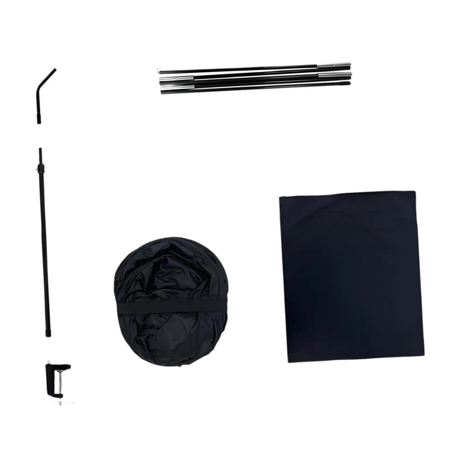 

Абажур для офисного стола с зажимом, складной солнцезащитный блокатор, вращающийся световой щиток для компьютерного стола, рабочего пространства