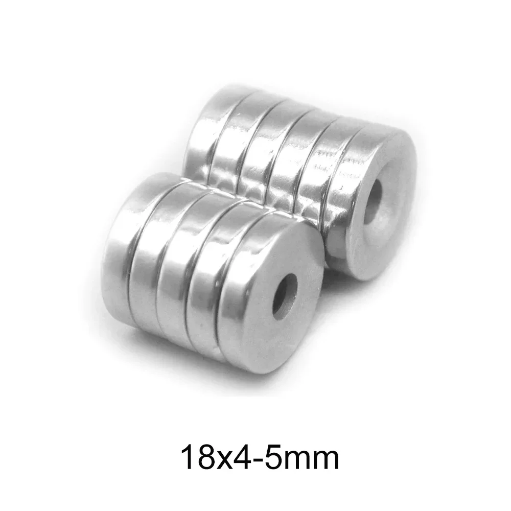 18x4-5 mm Disc Magnets 18*4 mm Hole 5mm For Home Refrigerators, Offices DIY 18x4-5mm Powerful Round Magnet 18*4-5