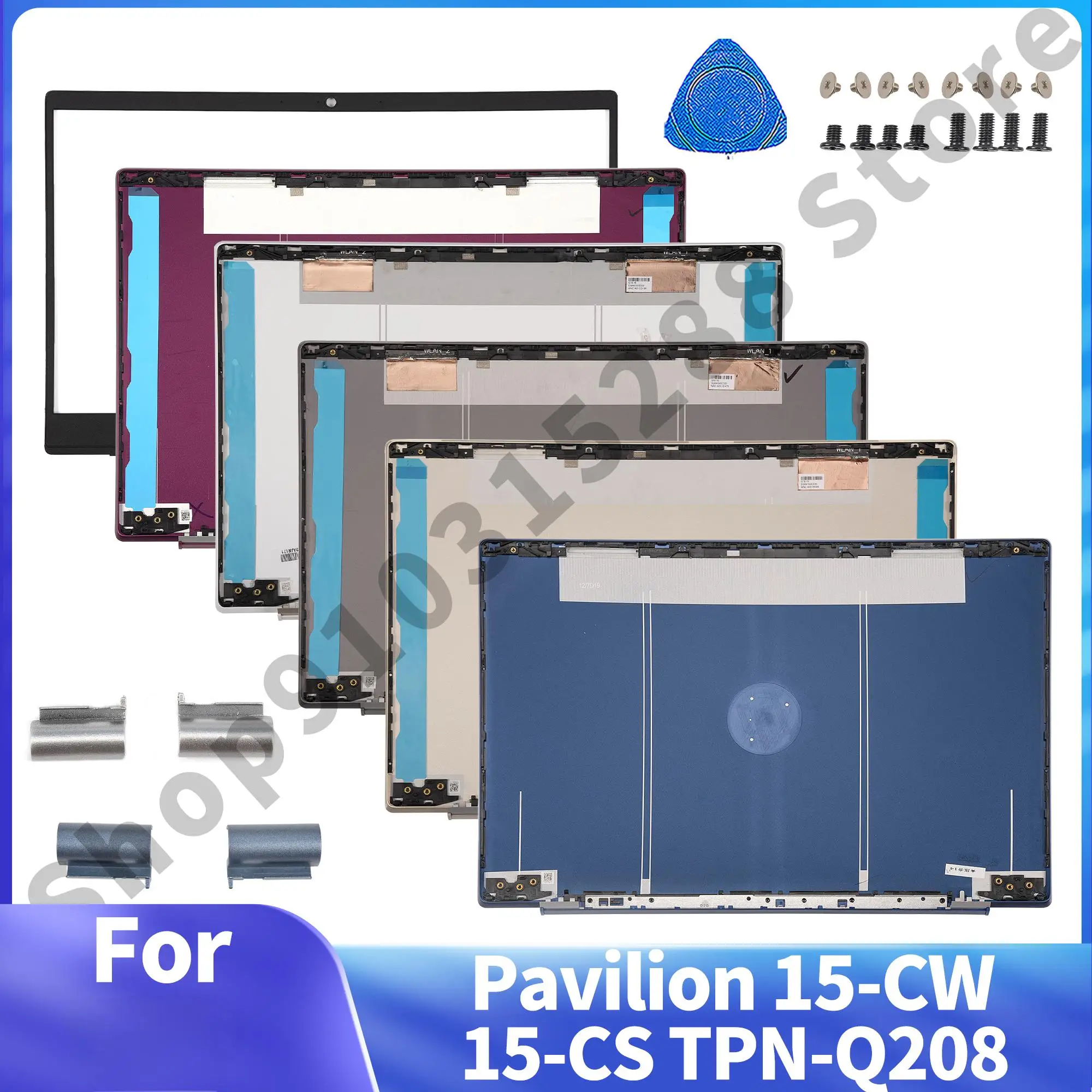 

Housing Case For Pavilion 15-CW 15-CS 15T-CS TPN-Q208 TPN-Q210 Metal Top Lid Gray/Blue/White/Gold/Purple 15.6inch Parts Repair