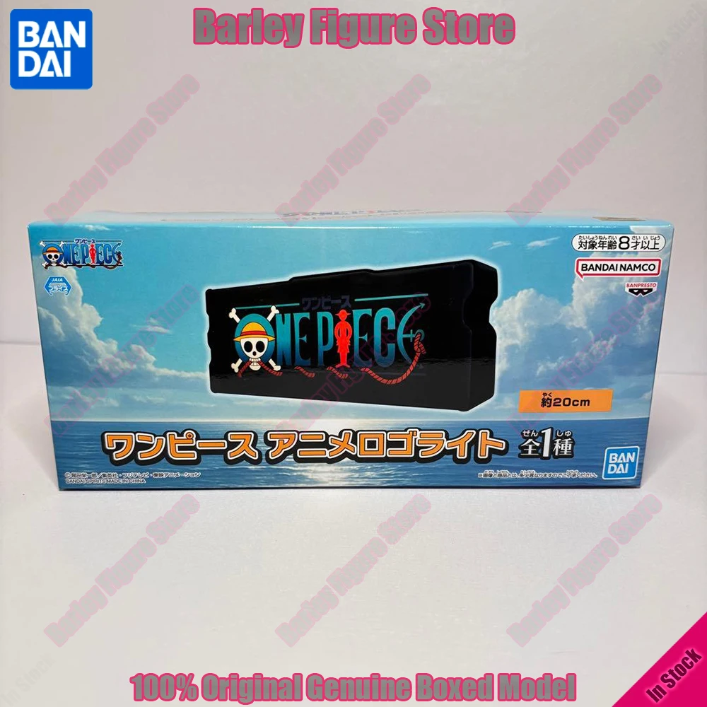 

Светильник с логотипом аниме BANDAI BANPRESTO ONE PIECE, светодиодный ночник, декор для рабочего стола, коллекционный подарок для любителей аниме, новинка 2026 года, в наличии