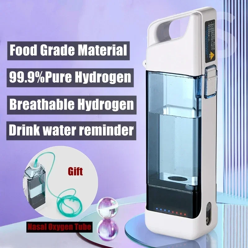 Hydrogen Generator Water Cup Filter Ionizer Maker Hydrogen-Rich Water Portable Super Antioxidants ORP Hydrogen Bottle 350ml