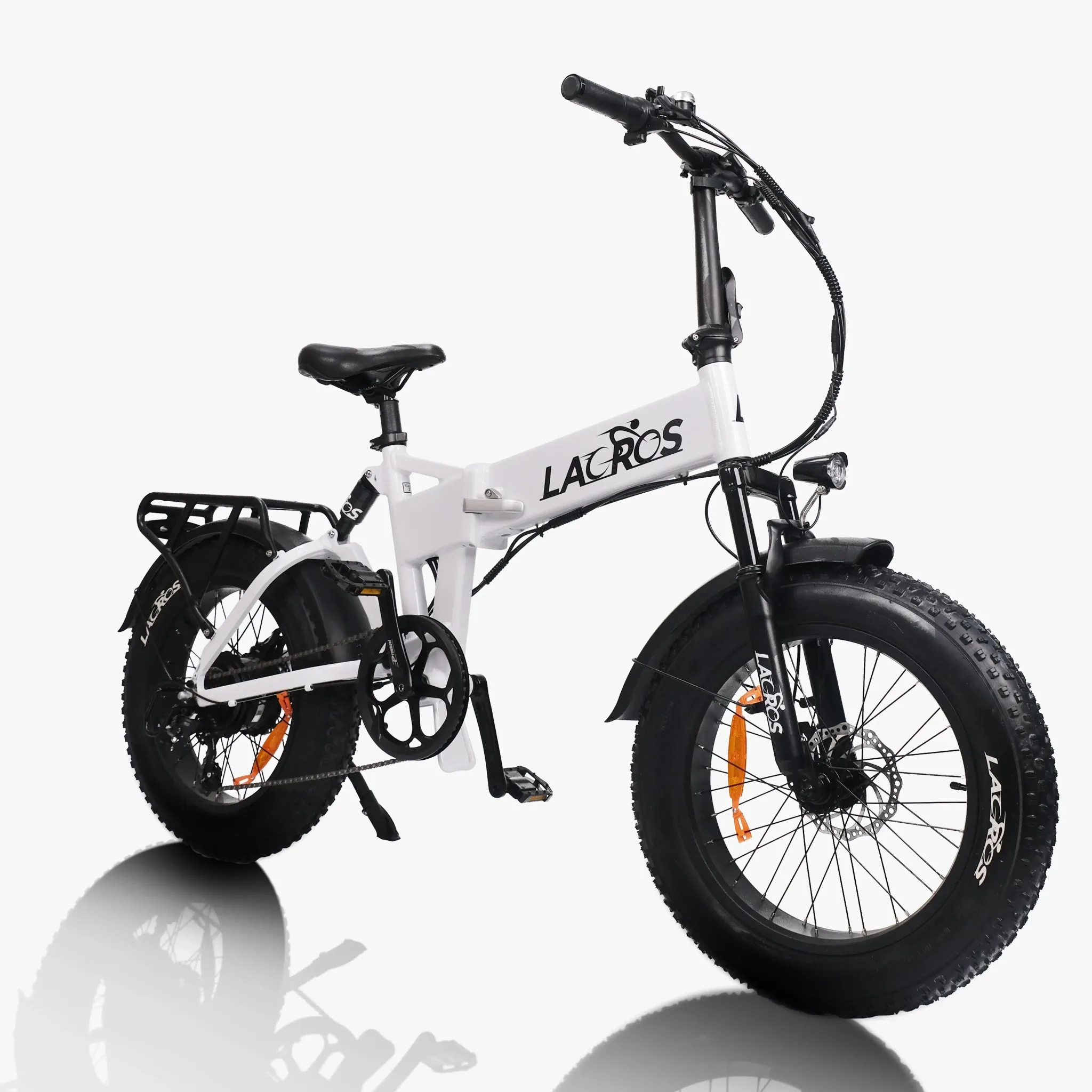 Lacros Pinecone adult E-bike，500W city ebike，48V12.8AH ebike，20 Fat Tire E-Mountain bike image 3