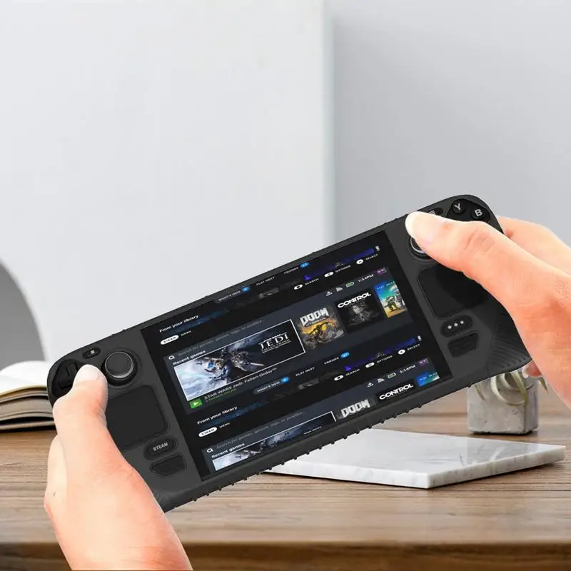 Soft Silicone Protection Covers ForSteam Deck Gamepad Case Shell Controller Anti-Scratch Console Accessories