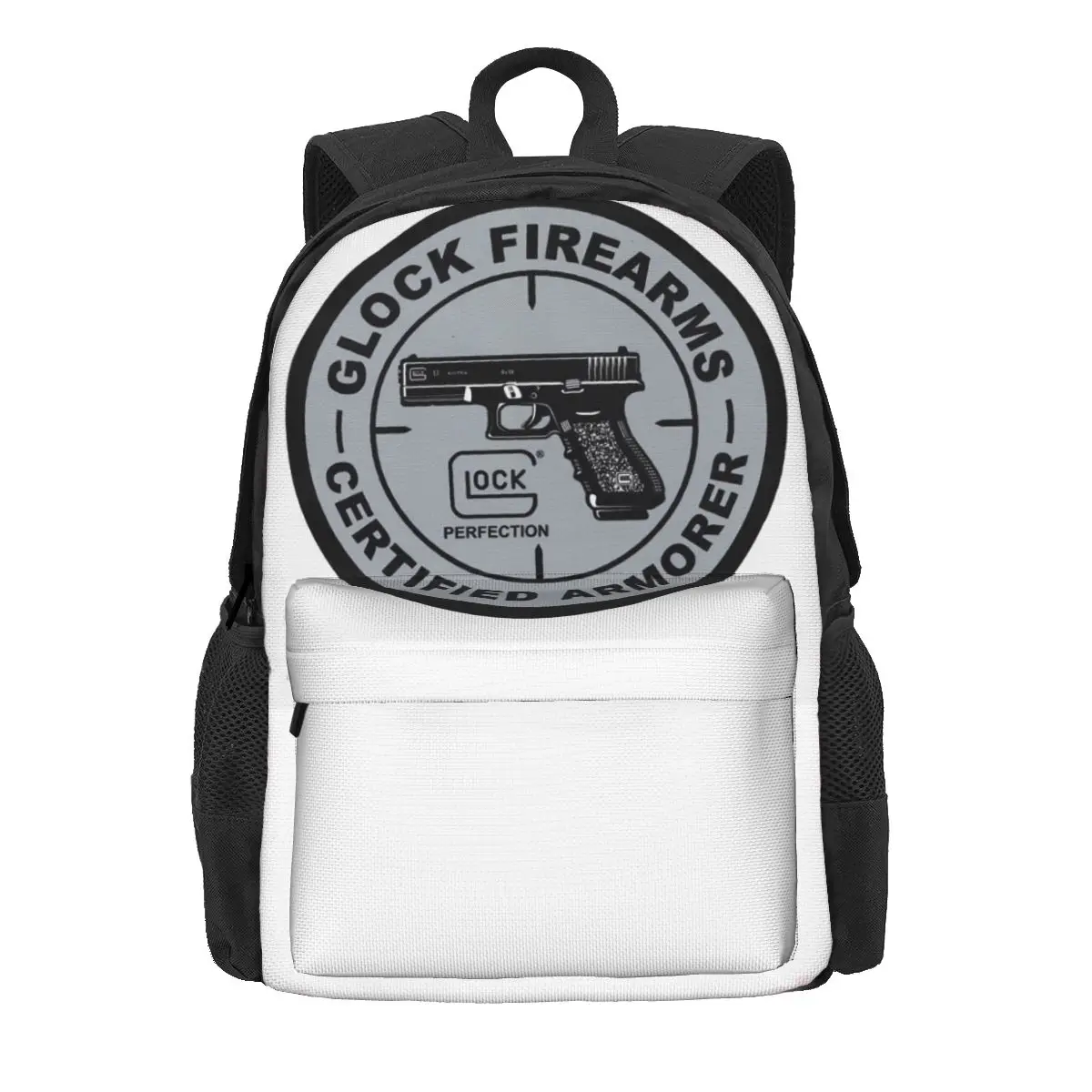 Glock USA Handgun Backpacks for Boys, Girls Bookbag, Students School Bags, Cartoon for Kids, Laptop Rucksack, Initiated Bag