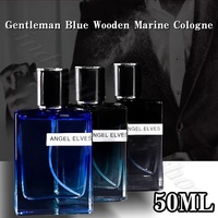 Gentleman Blue Wooden Ocean Fragrance Cologne Meilan Men's Perfume Lasting Eau De Toilette 50ML