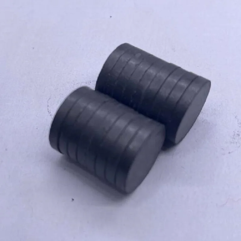 10-500PCS Super Strong Magnet newone Round Black Magnet Fridge Ferrite Magnetic Permanent Search Magnet 8mm 10mm 12mm 15mm 16mm