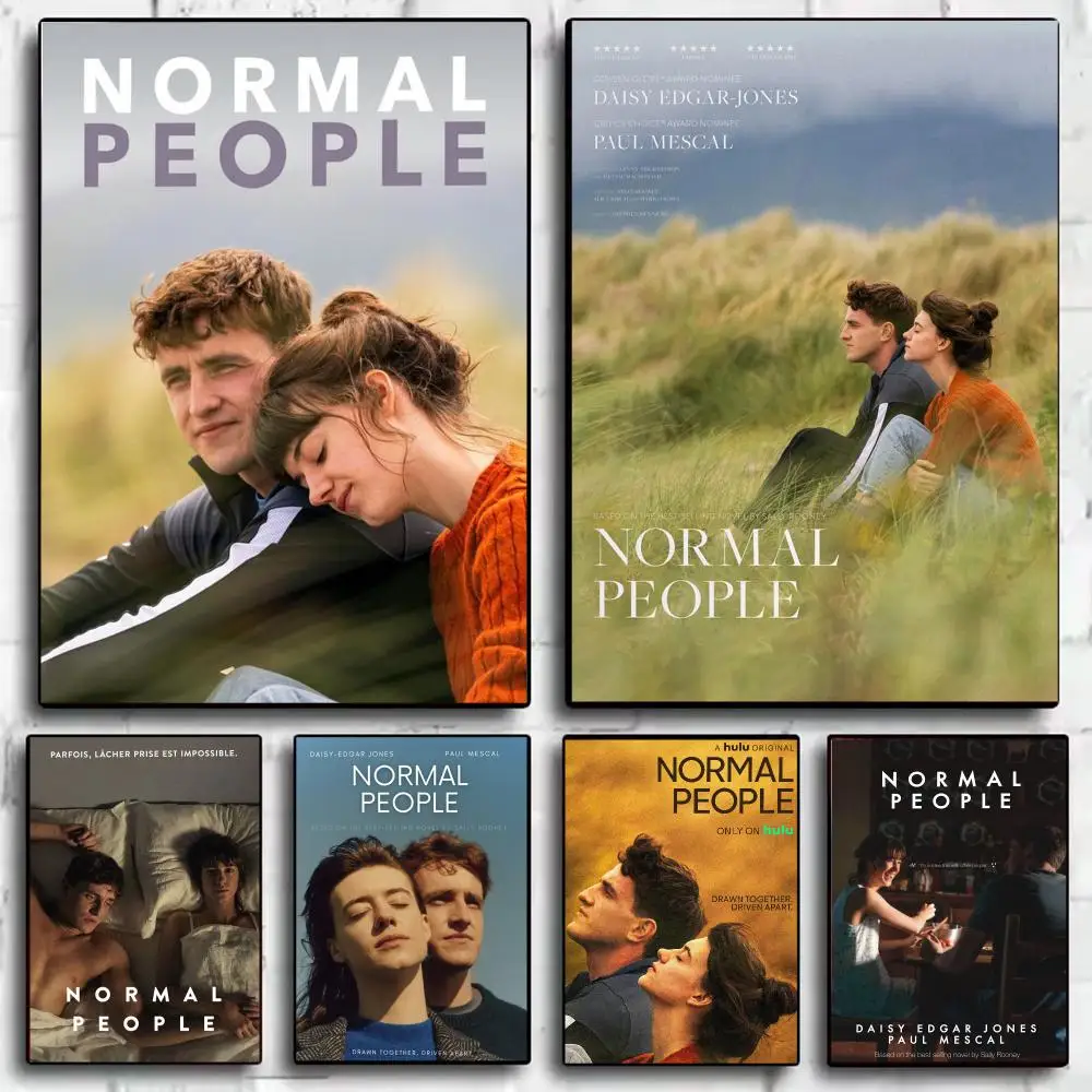 TV N-Normal People Poster Modern  Wall Art Aesthetic Minimalist Bedroom Decor Cafe Home Gift