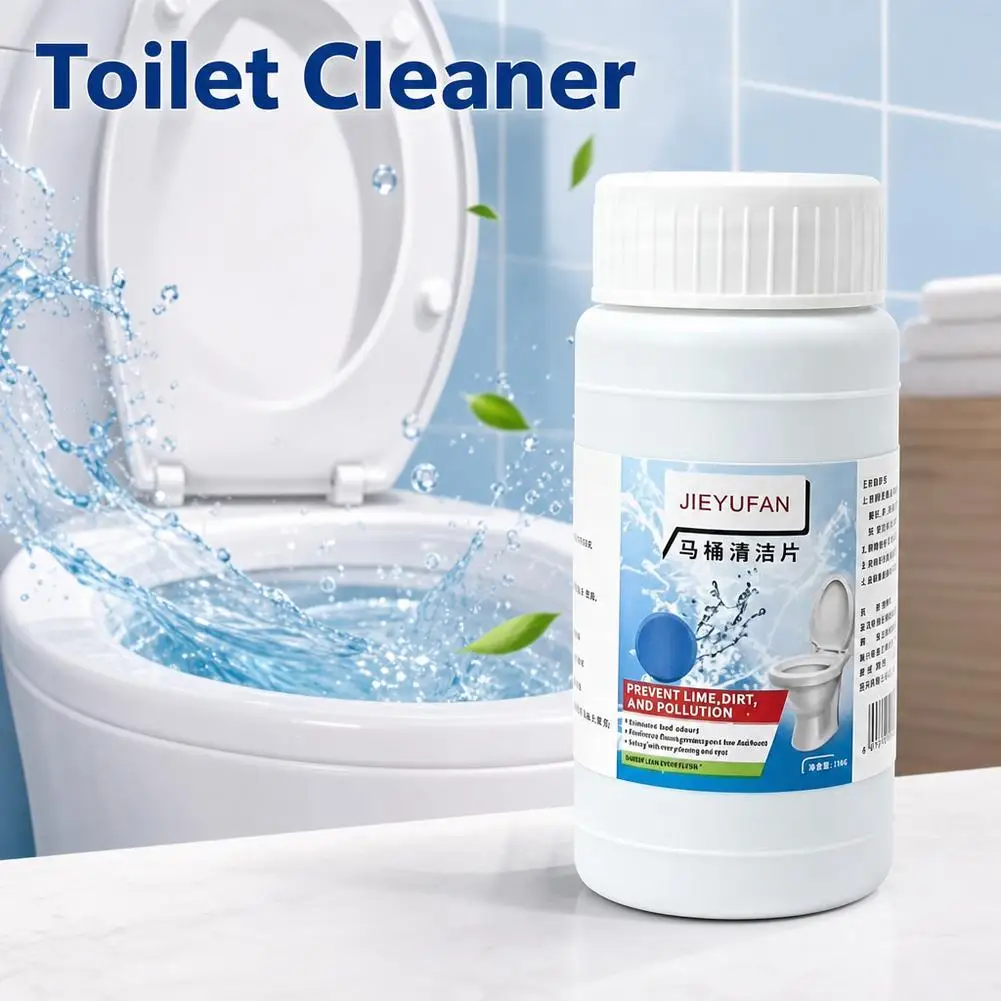 100g Toilet Cleaner Powerful Limescale Stain Remover Yellow Urine Scale Dissolver Powder Agent for Toilet Bowl
