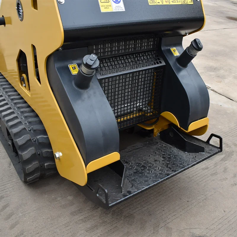 Heavy Duty Ce Certificated Fully Hydraulic Mini Loader Skid Steer With Attachments