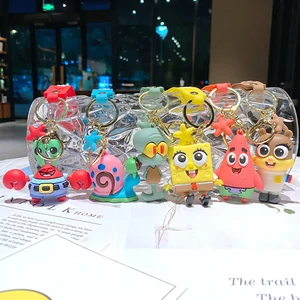 SpongeBob Square Hosen Anhänger für Kinder, Big Star, Octopus, Bruderpuppe, schöne Tasche Anhänger Schlüsselbund, Rucksackdekoration, Geschenke 12 HauptverkaufsspongeBob Grande - №4