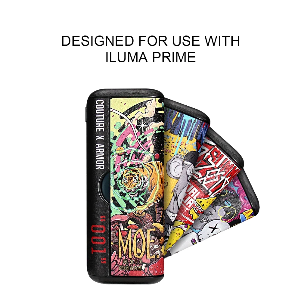 New 8 Styles Cartoon Leather Funda for IQOS ILUMA Prime Case Bag Cases Holder Pouch for ICOS ILUMA Prime Accessories