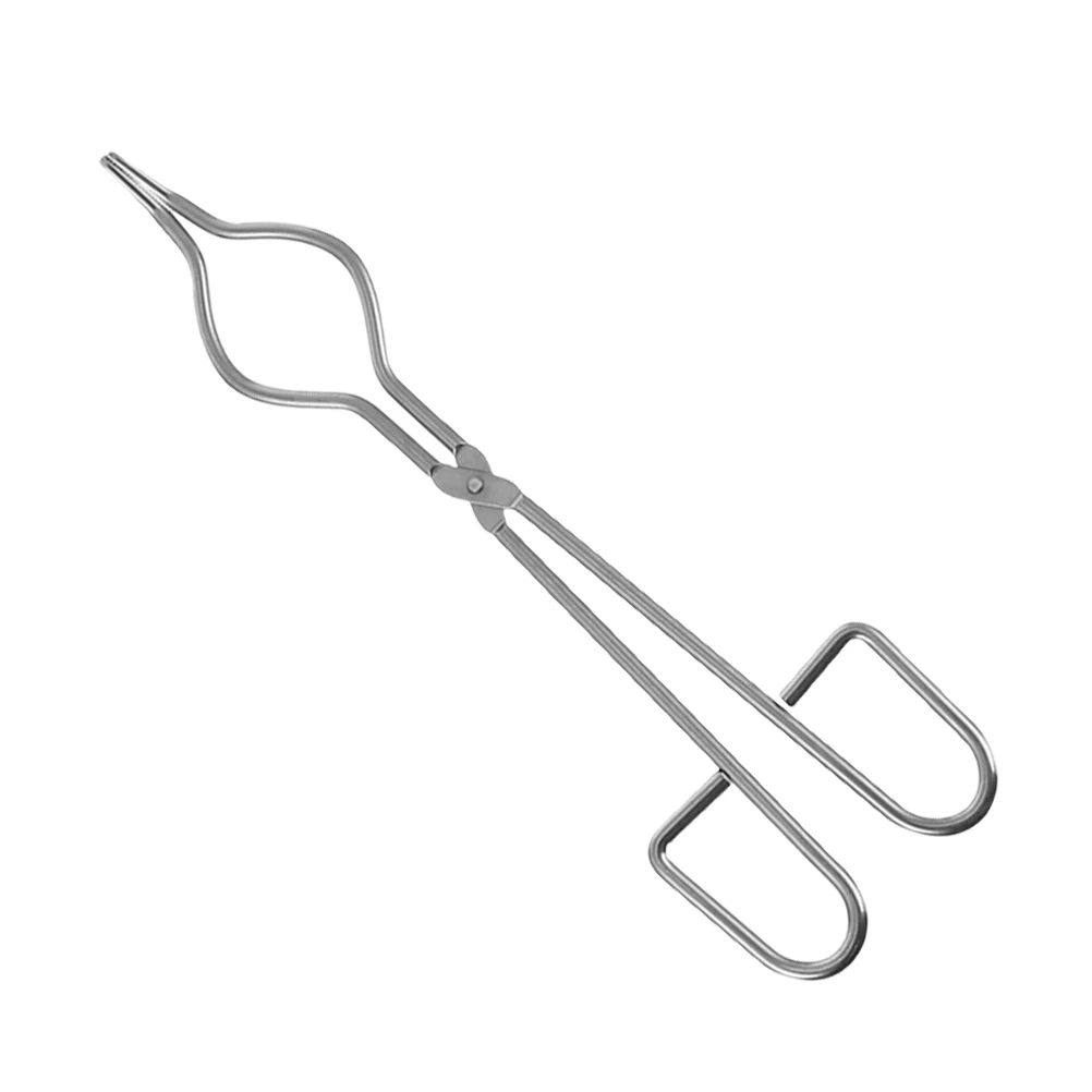 

Crucible Tongs 40cm Stainless Steel Jewelry Casting Lab Tools High Temperature Melting Furnace Clamp Metal Smelting Crucible