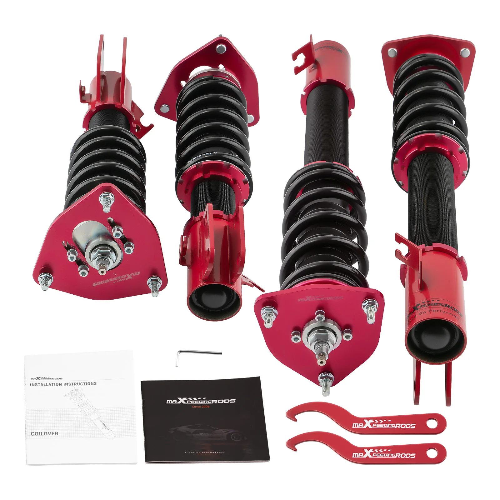 MaXpeedingrods Shock Absorber Suspension for Subaru Impreza WRX STI GDB GDA GD9 SAAB GGA Lowering Kit