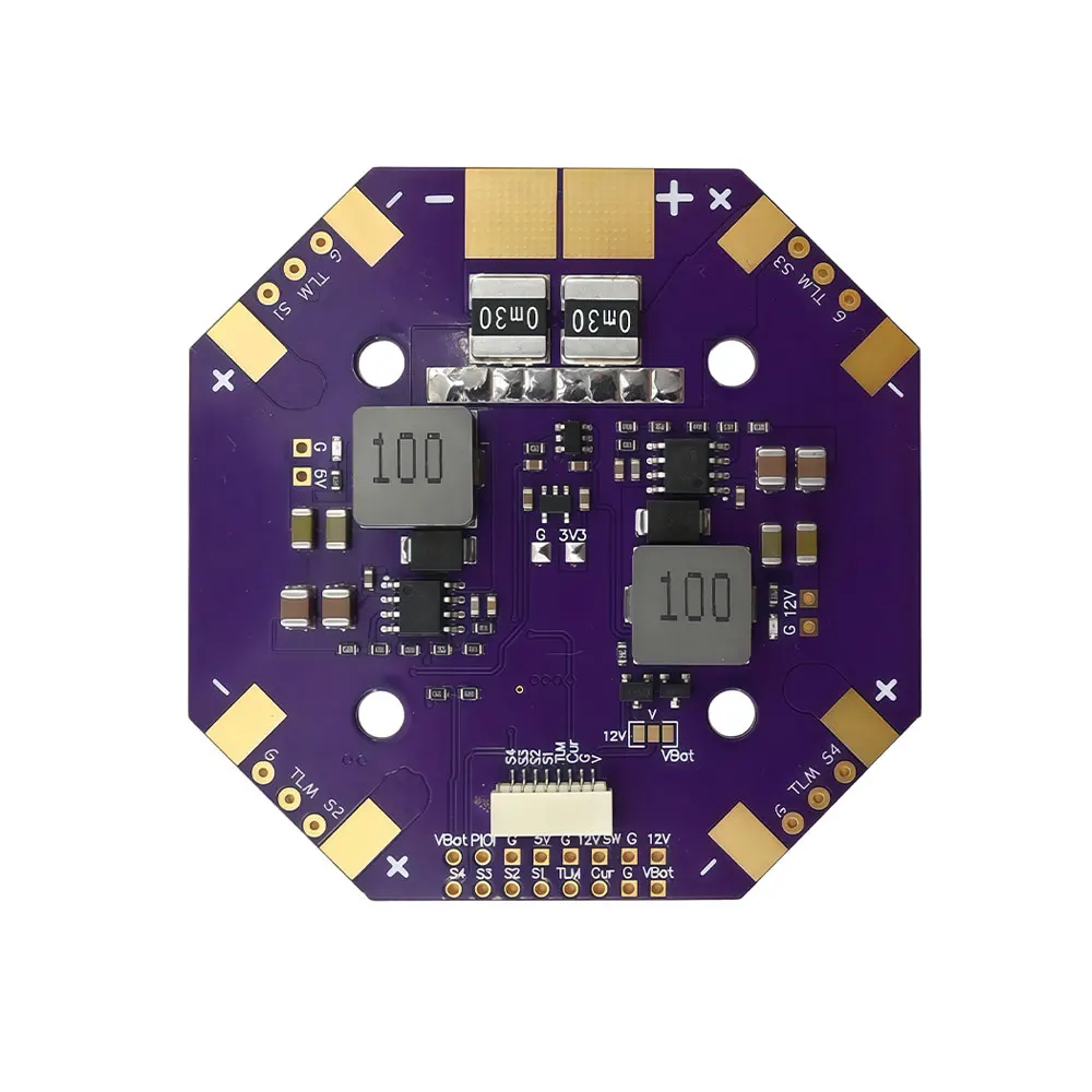 HPXGRC PDB440 12S 440A Distribution Board PDB 5V / 12V Output 30.5mm for RC Airplane Multirotor X-Class FPV Cinelifter Drone