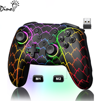 NC301 RGB Wireless Controller Bluetooth For Nintendo Switch Pro PC Origina Joystick Gamepad Professional Lag-Free Gamepad