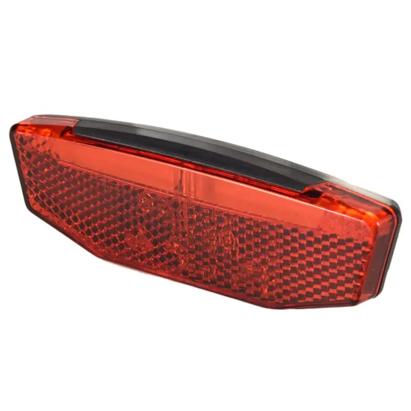 RTENTE-2X 6-60V Electric Bicycle Taillight Electric Bike LED Rear Tail Light Warning Lamp Night Safety Cycling Accessory