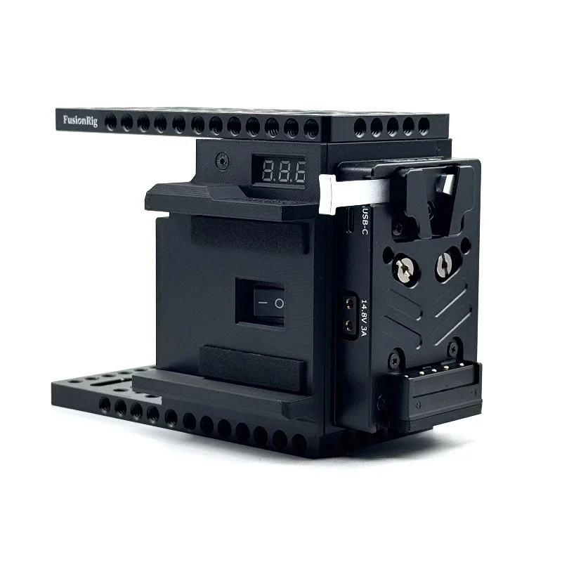 FusionRig For Sony FX3/FX30 Camera Cage Expansion Module PRO Verison cineback