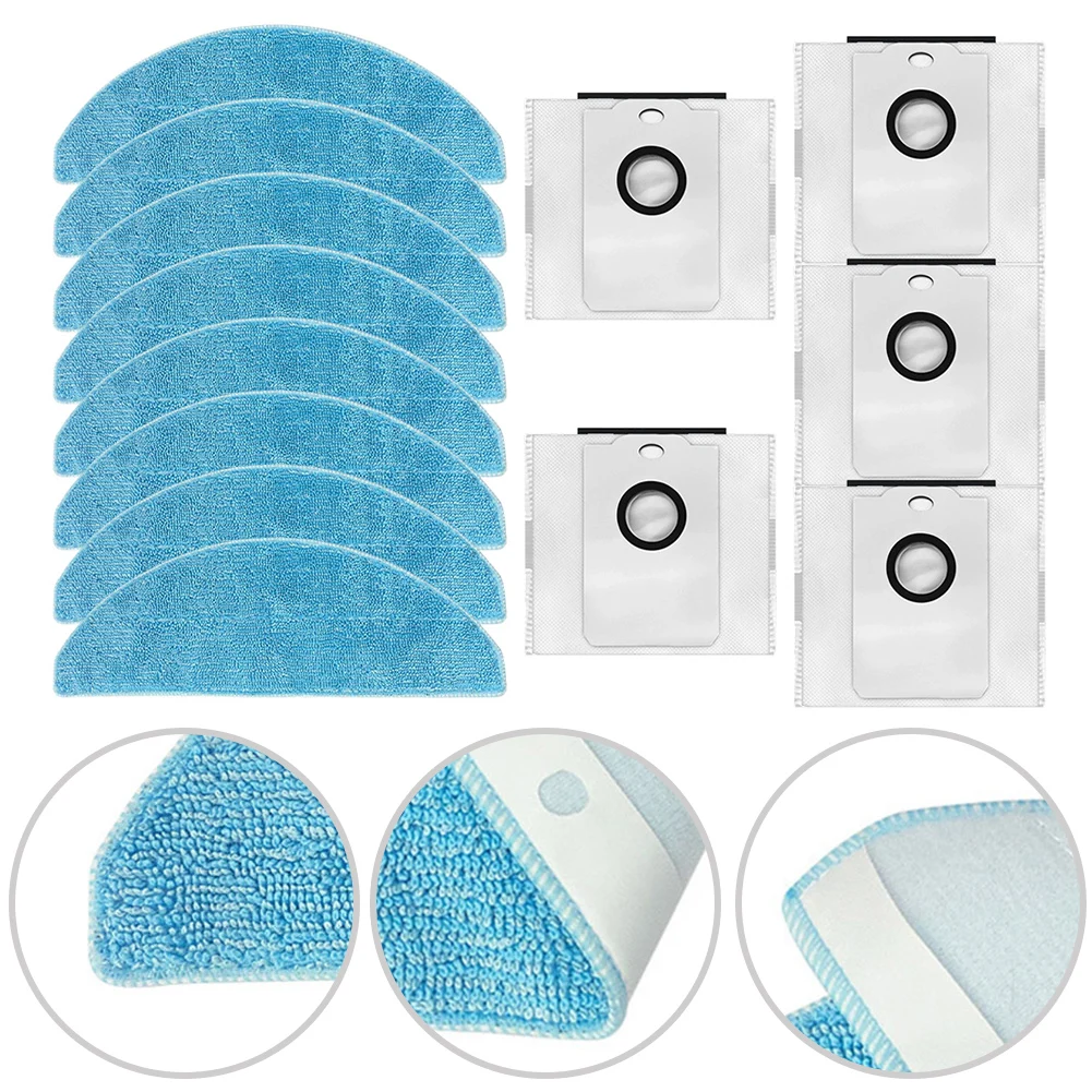 For Conga 7490 Immortal Home For Genesis For 8290 Immortal Ultra Power Home For X-Treme   Vacuum Cleaner Dust Bags Mop Cloths