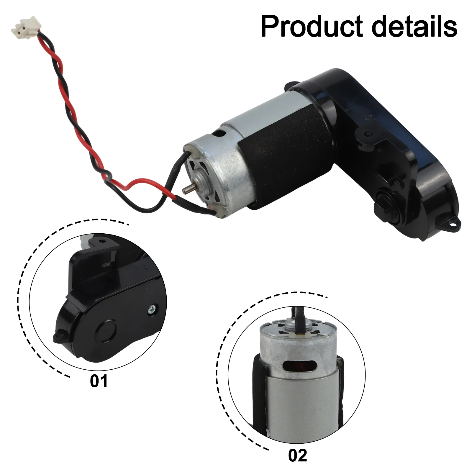 Floor Cleaning Floor Scrubber Motor Robot Vacuum Motor Appliance Efficient Performance Long-lasting Durability
