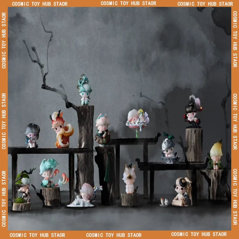 

New Hot Dimoo Wind Moon Series Handmade Blind Box Toy Cute Ornament Collection Gift For Girlfriend'S Birthday New Year'S Gift