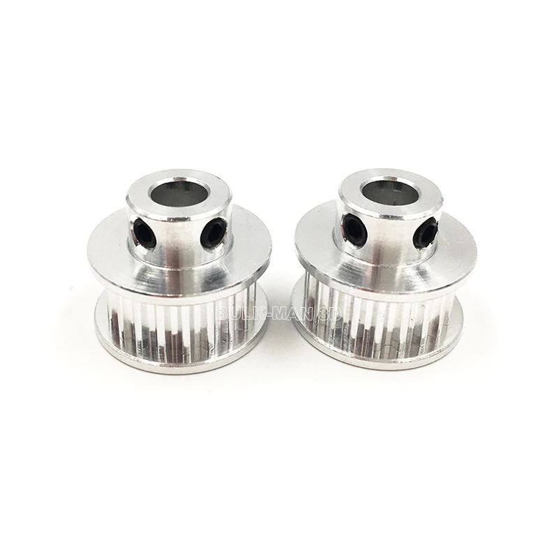 GT3 sabuk Timing aluminium 20 gigi, Diameter dalam katrol 5mm/6.35mm/8mm untuk lebar sabuk 6mm/10mm 3GT 20 T roda gigi katrol