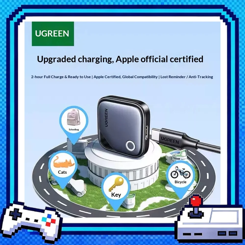Ugreen 75119-SmartTag Locator-Chargeable Intelligent Bluetooth Locator Anti-lost device CM919